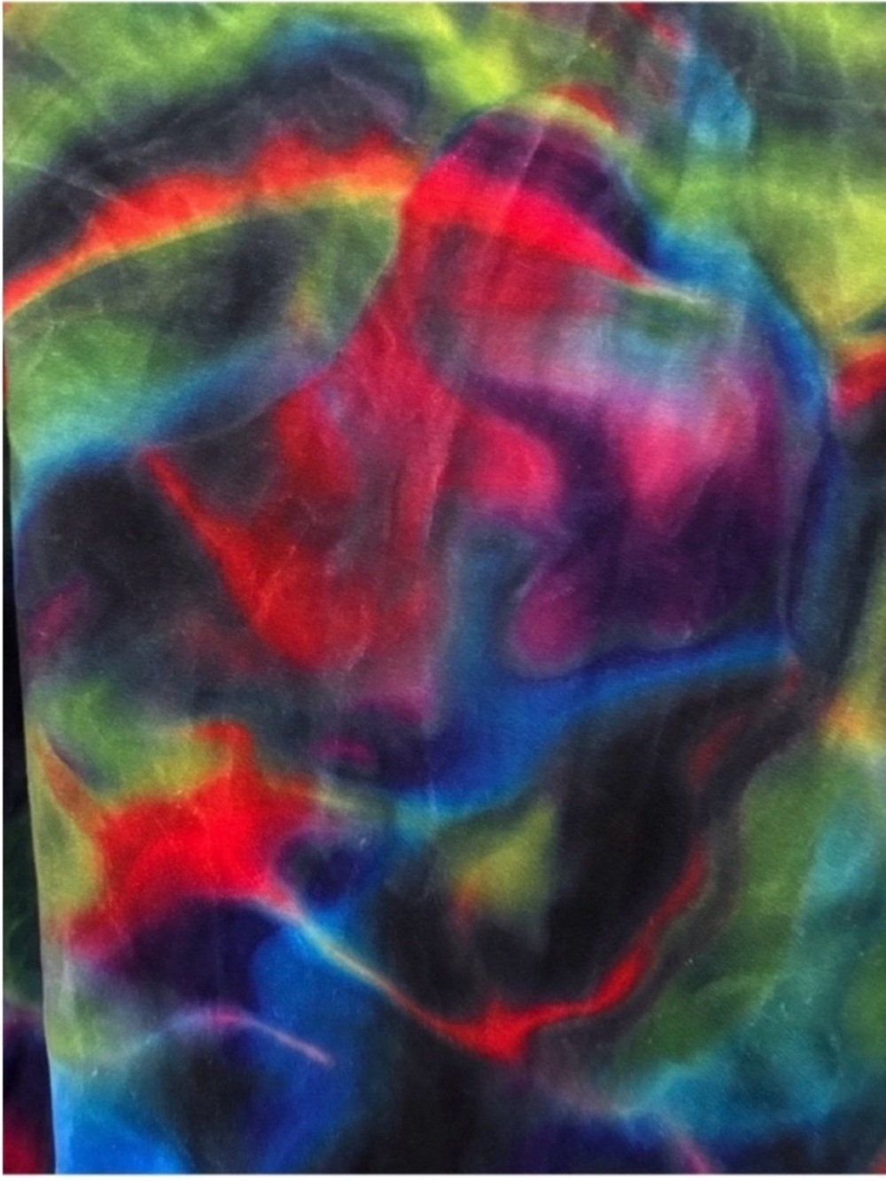 Hurley Multicolor Tie-Dye Velour Nebula Mini Dress - Picture 2 of 6